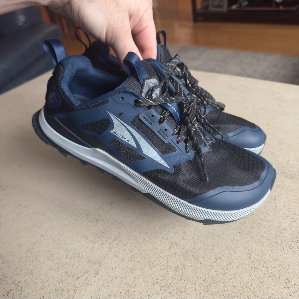 Altra Navy and Black Trail Running Sneakers